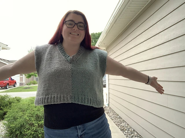 Half and Half Vest Lite Pattern