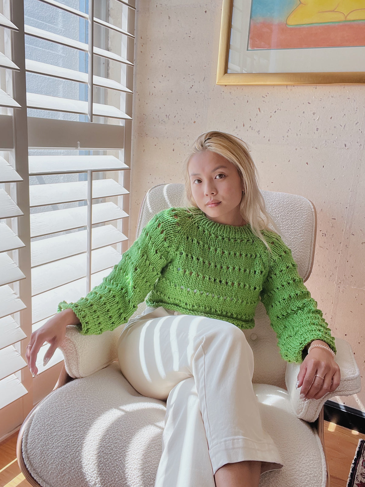 Blink of an Eye(let) Sweater Pattern