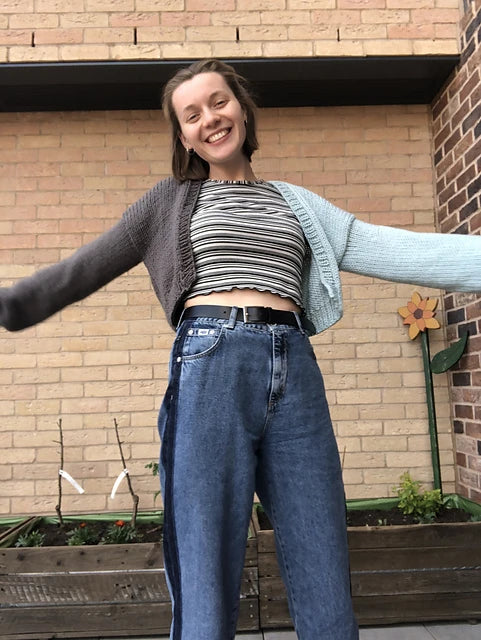 Half and Half Cardigan Lite Pattern