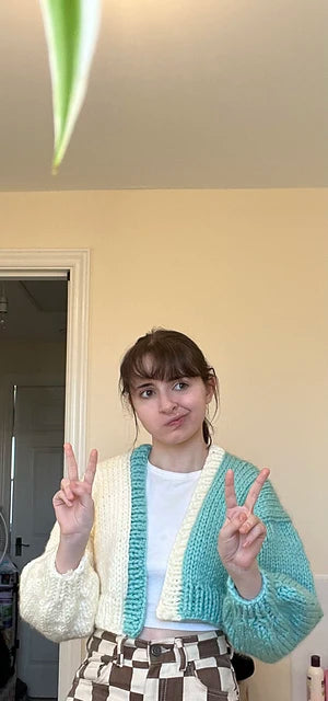 Half and Half Cardigan Lite Pattern