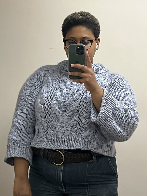 Braidy Bunch Sweater Lite Pattern