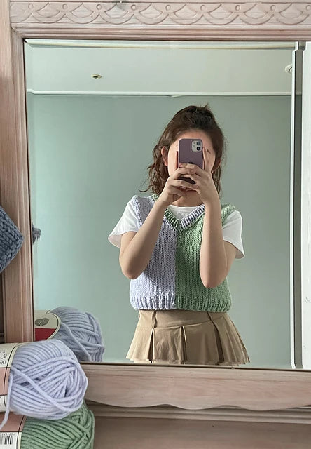 Half and Half Vest Lite Pattern