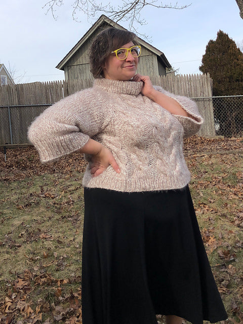 Braidy Bunch Sweater Lite Pattern