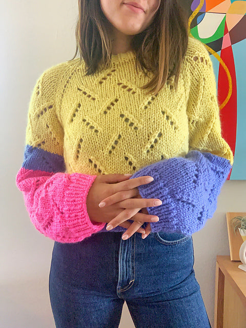 Hold the Line Sweater Pattern