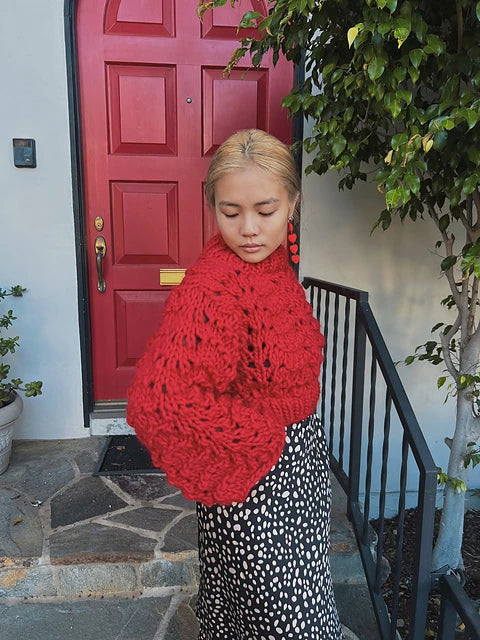 Fashionably Lace Sweater Pattern