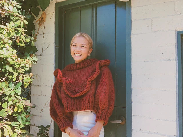 Ruffle Some Feathers Sweater Pattern