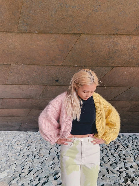 Half and Half Cardigan Pattern