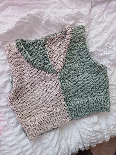 Half and Half Vest Lite Pattern