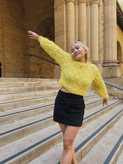 Drop It Like It's Hot Sweater Pattern