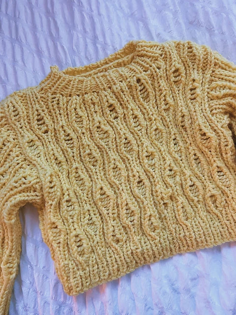 Drop It Like It's Hot Sweater Pattern