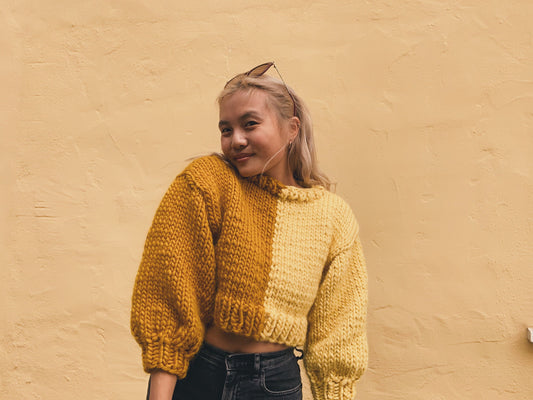 Half and Half Sweater Pattern