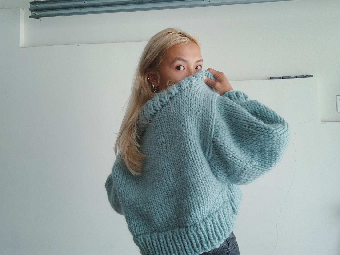 Chunky Game, Set, Match Pattern CARDIGAN ONLY