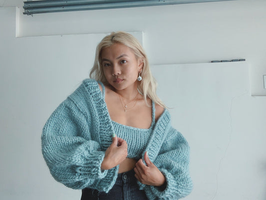 Chunky Game, Set, Match Pattern CARDIGAN ONLY