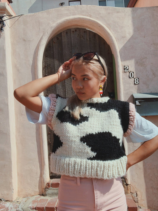 In the Moo'd Vest Pattern