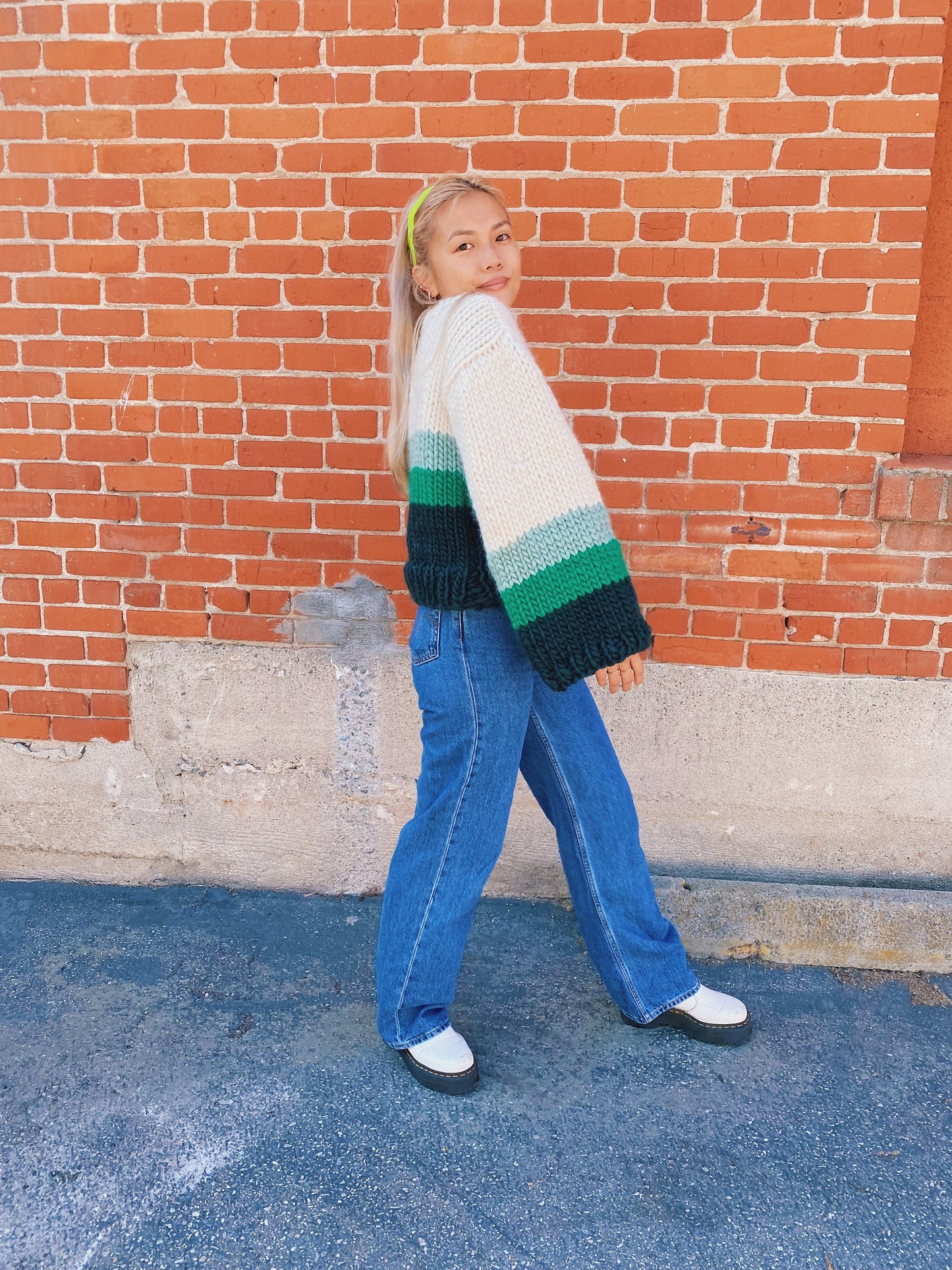 Line Wavey Sweater Pattern