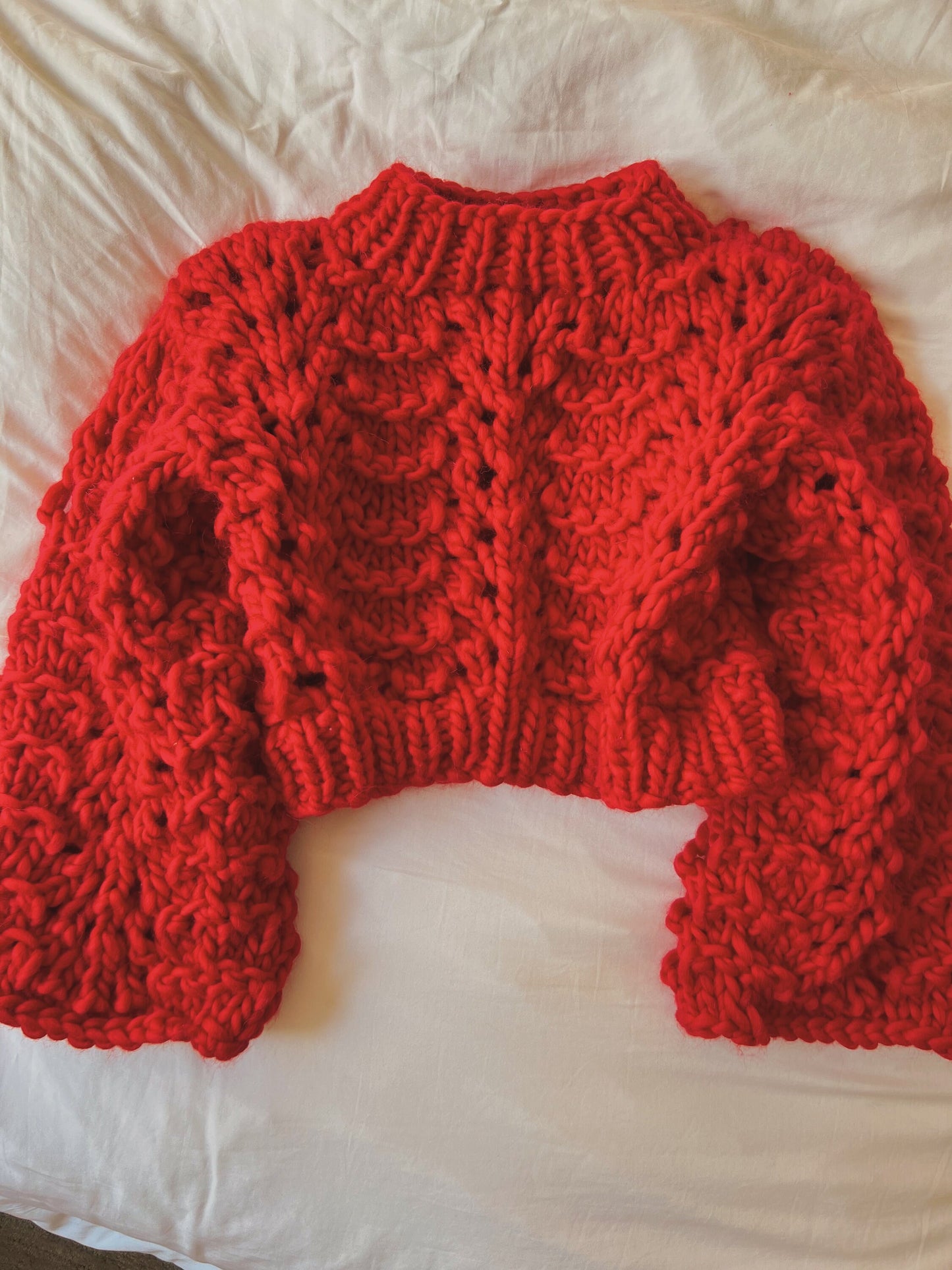 Fashionably Lace Sweater Pattern