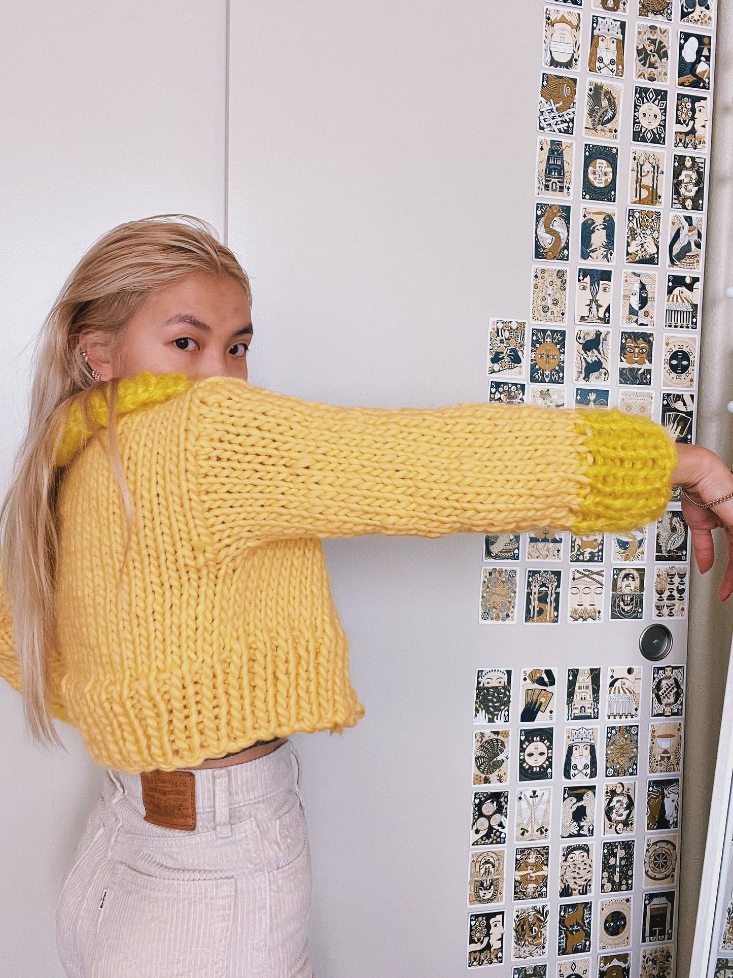 Chunky Million Collar Baby Cardigan Pattern