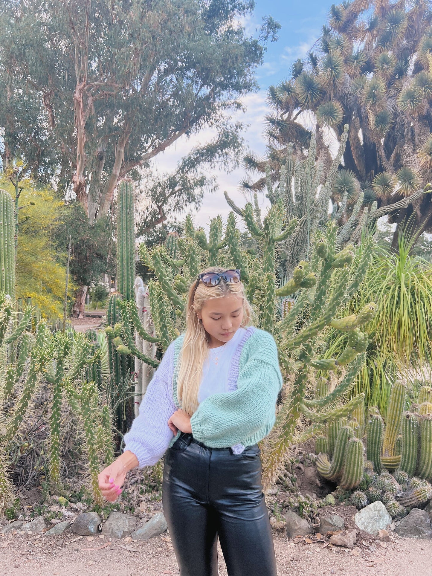 Half and Half Cardigan Lite Pattern