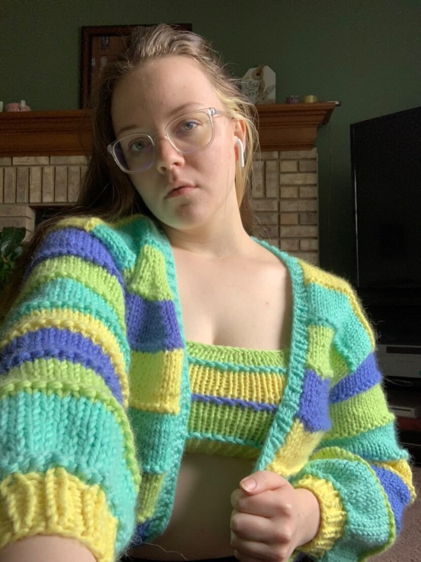 Funfetti Cardigan Lite Pattern