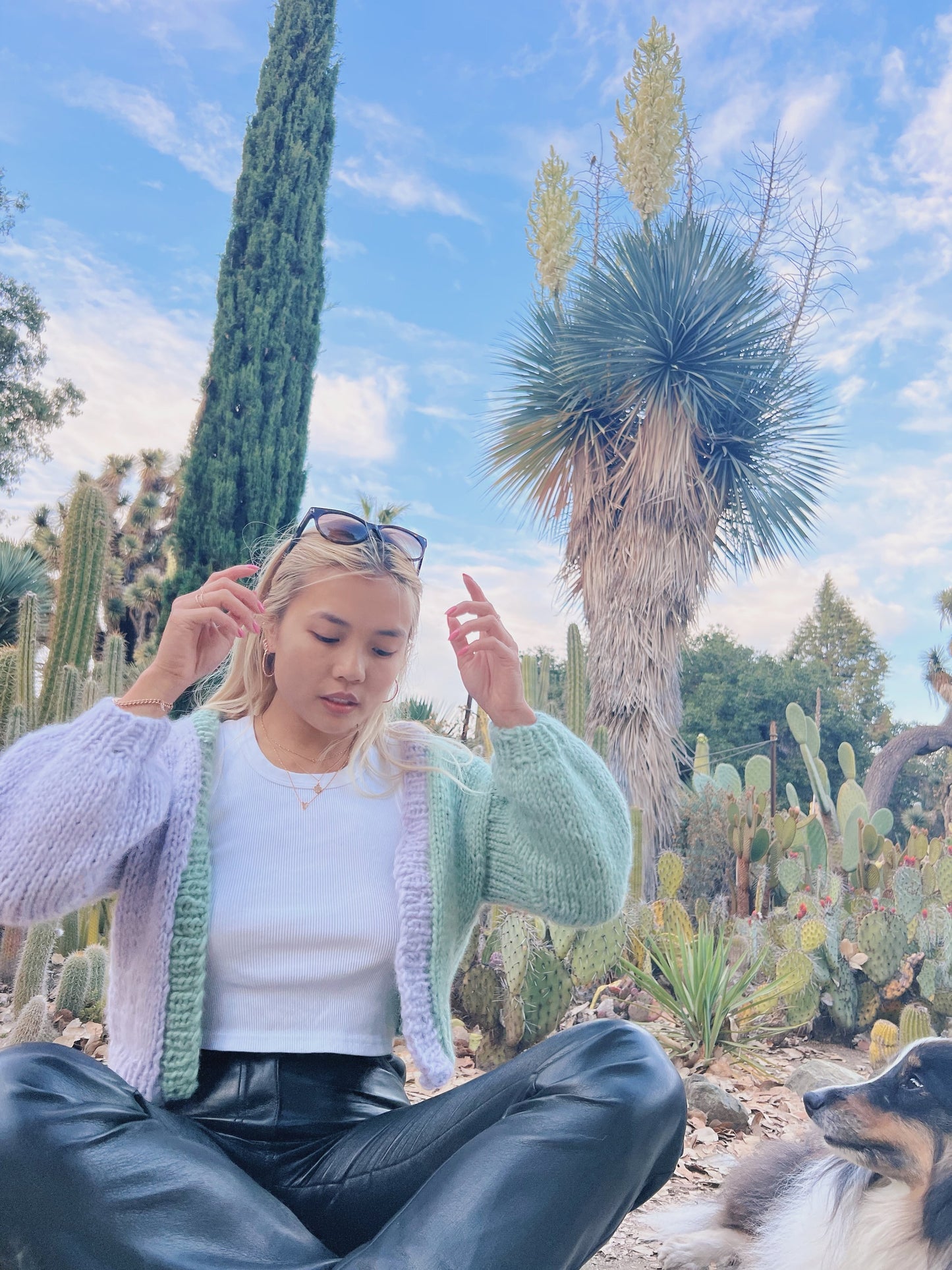 Half and Half Cardigan Lite Pattern