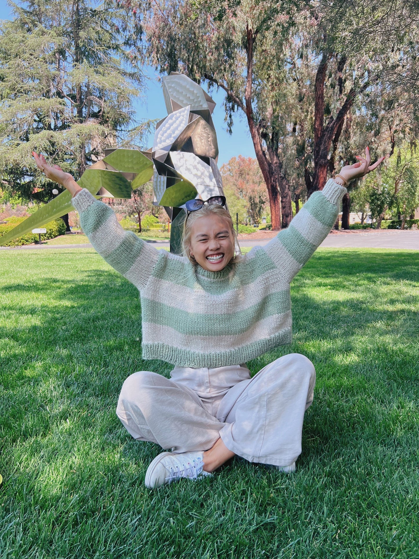 Stripe Me Down Sweater Pattern