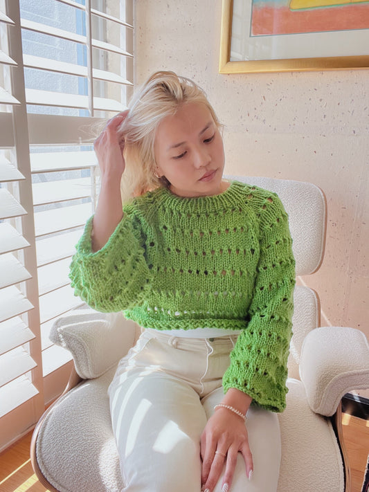 Blink of an Eye(let) Sweater Pattern