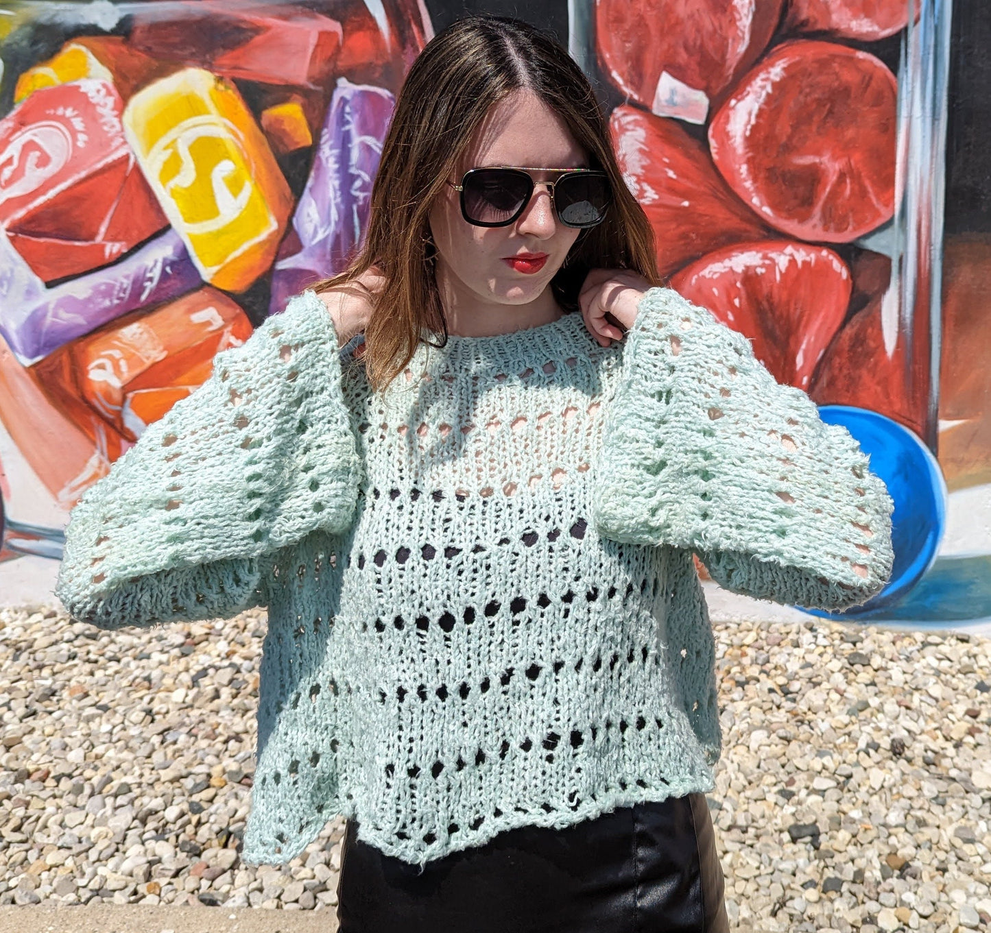 Blink of an Eye(let) Sweater Pattern
