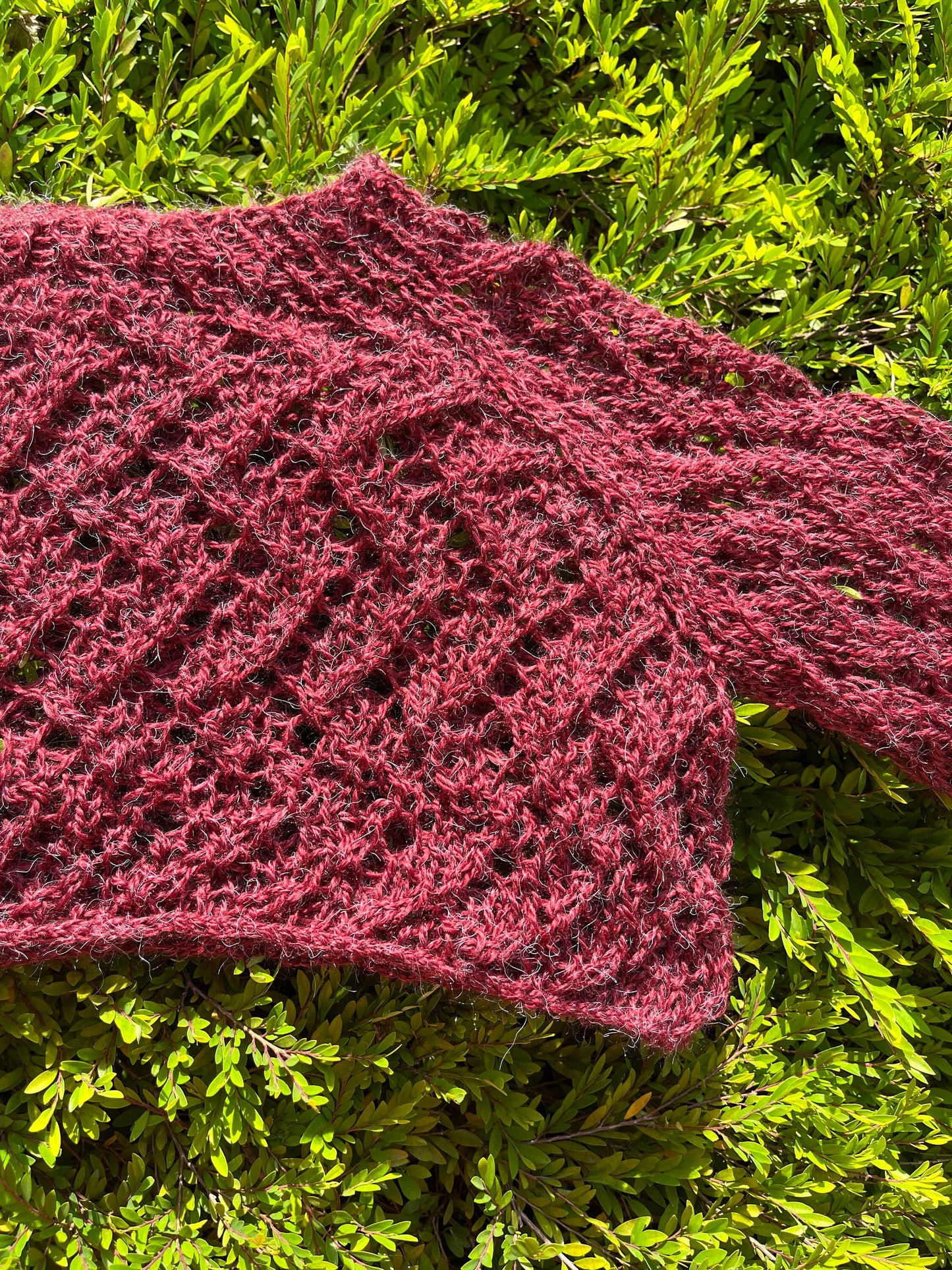 Right Down the Line Sweater Pattern