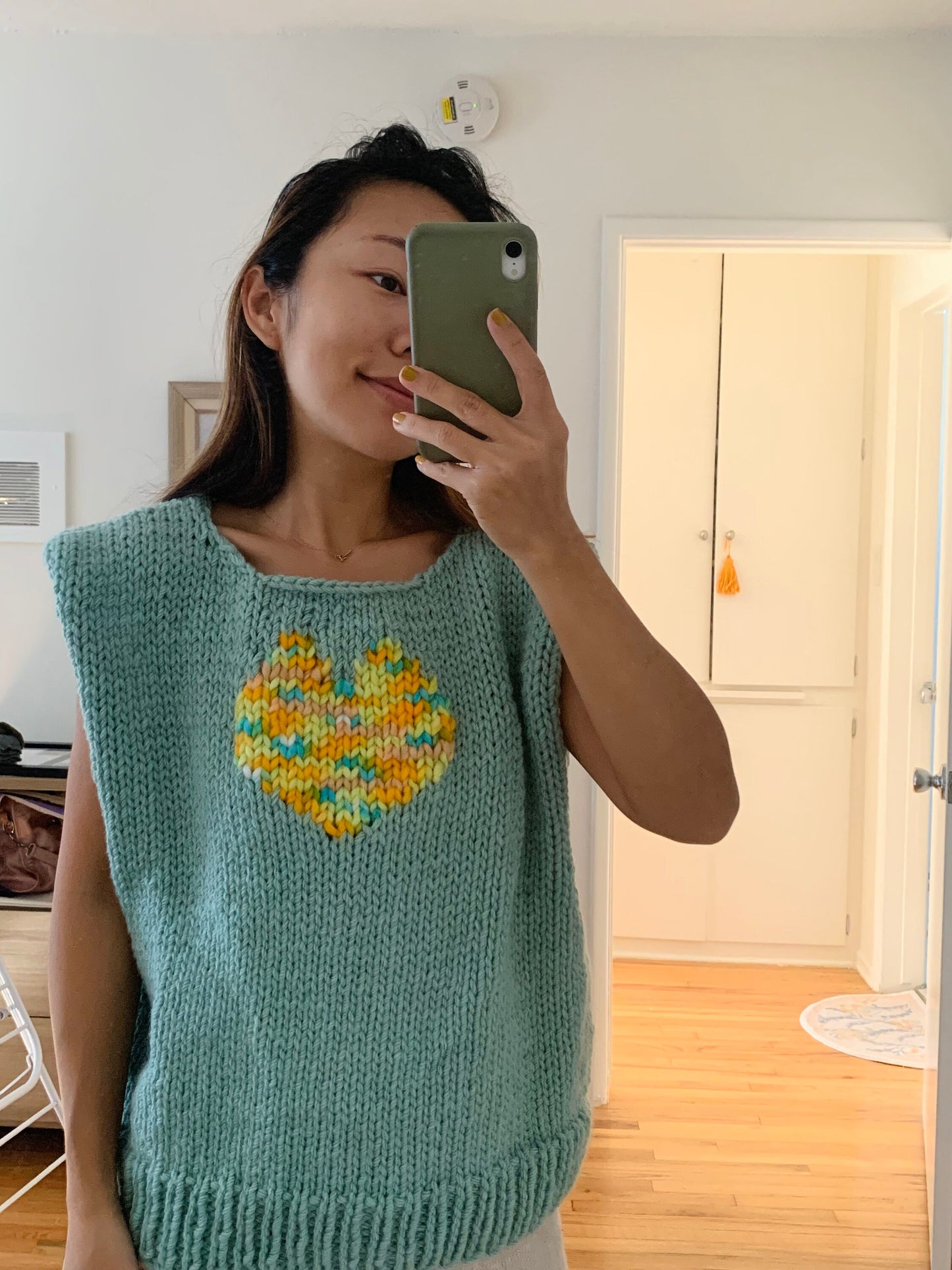 Eat Your Heart Out Sweater Pattern