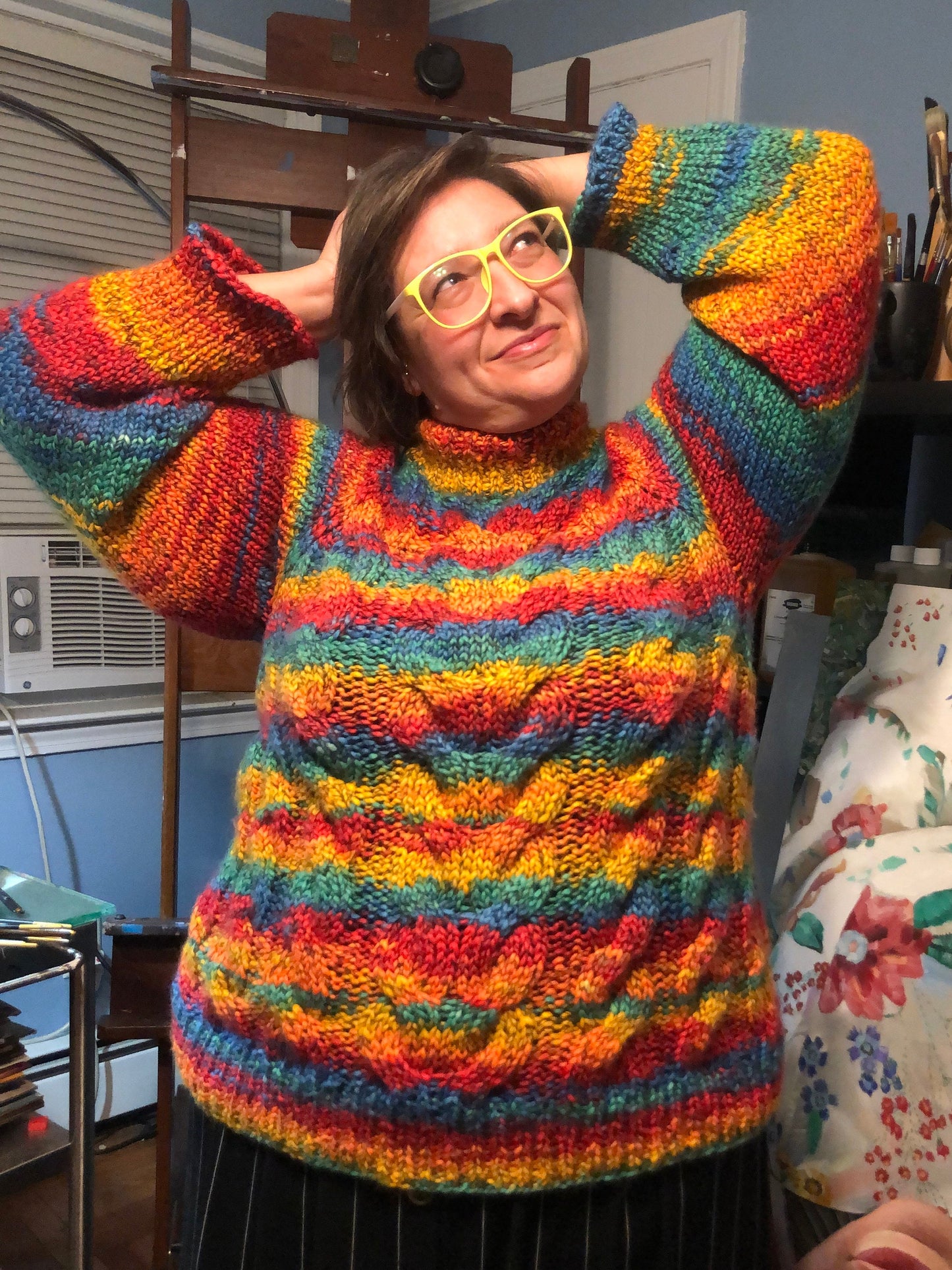Braidy Bunch Sweater Lite Pattern