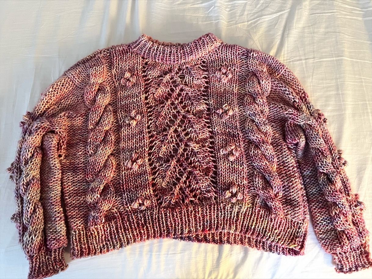 Take It or Leaf It Sweater Pattern