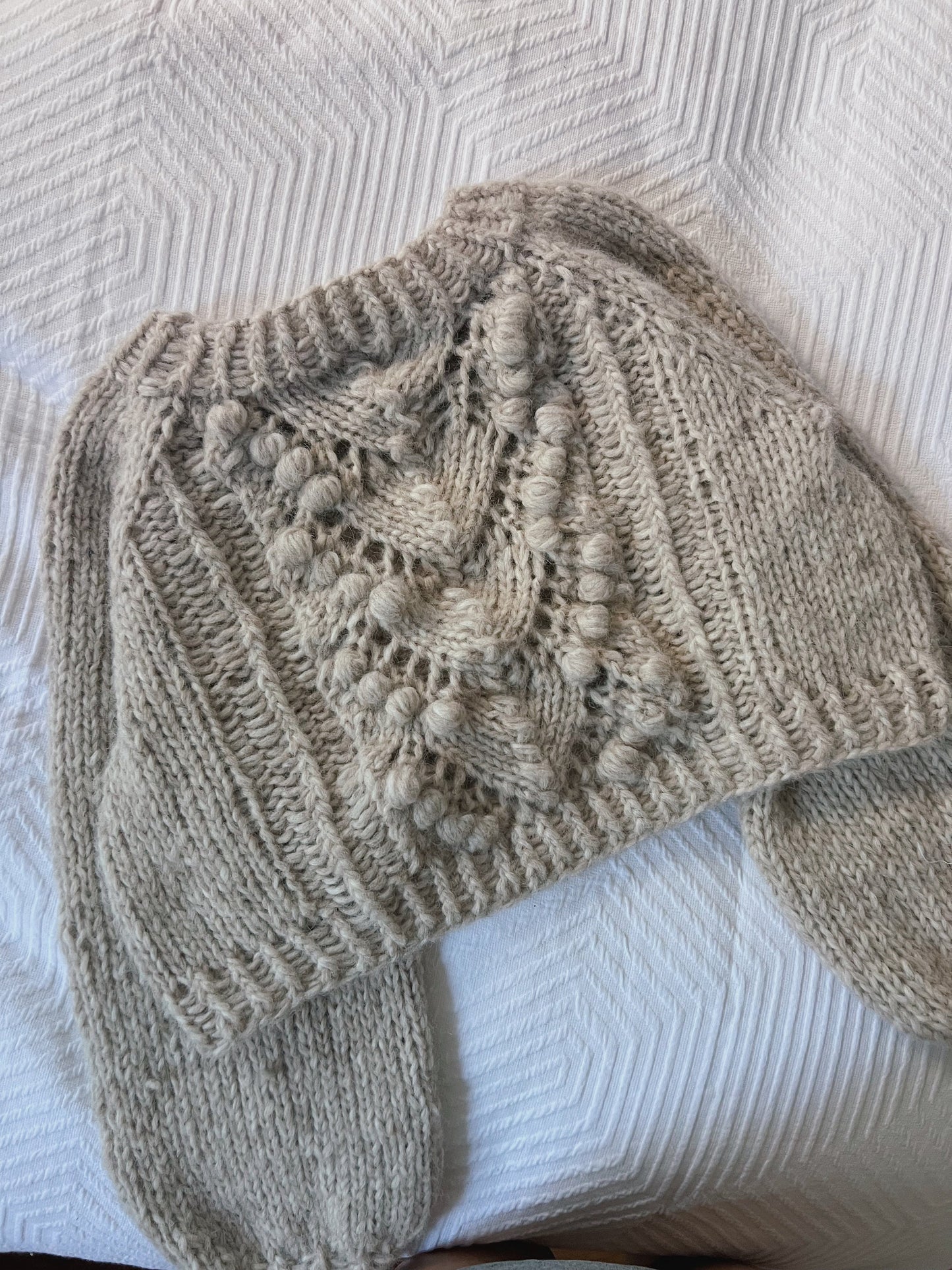 Lights Up Sweater Pattern