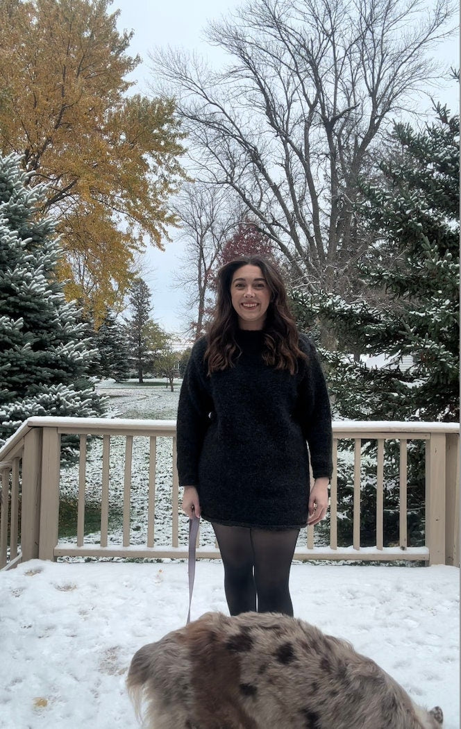 To the Nines Sweater Dress Pattern