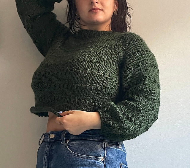 Blink of an Eye(let) Sweater Pattern