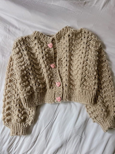 Fashionably Lace Cardigan Lite Pattern