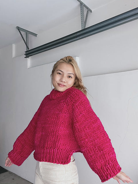 Chunky Something Good Sweater Pattern