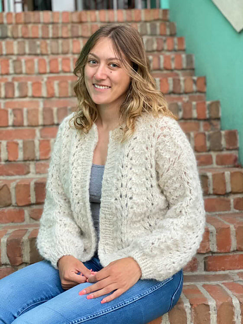 Fashionably Lace Cardigan Lite Pattern