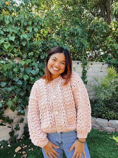 Fashionably Lace Cardigan Lite Pattern