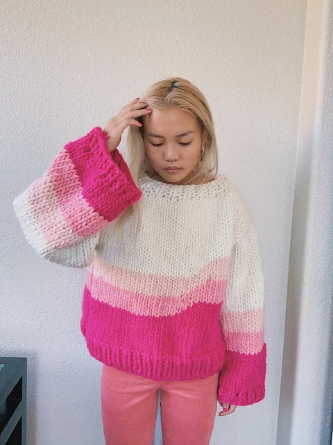 Line Wavey Sweater Pattern