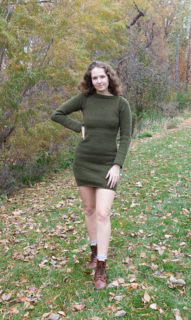 To the Nines Sweater Dress Pattern