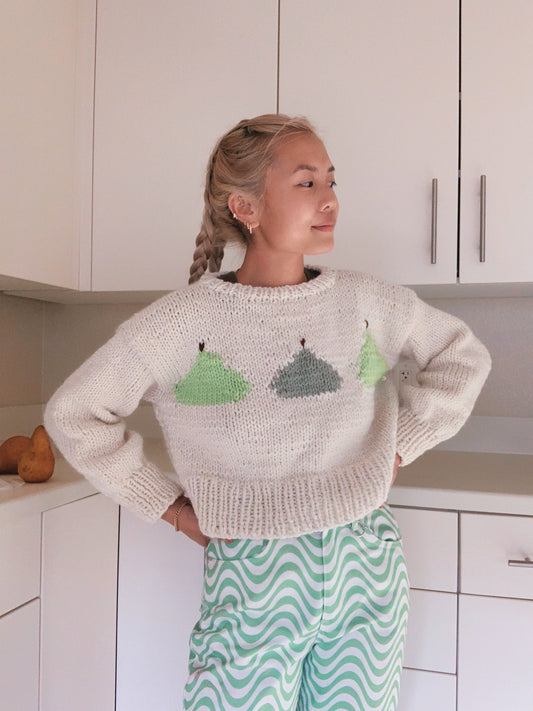 Pear Guy Sweater Pattern