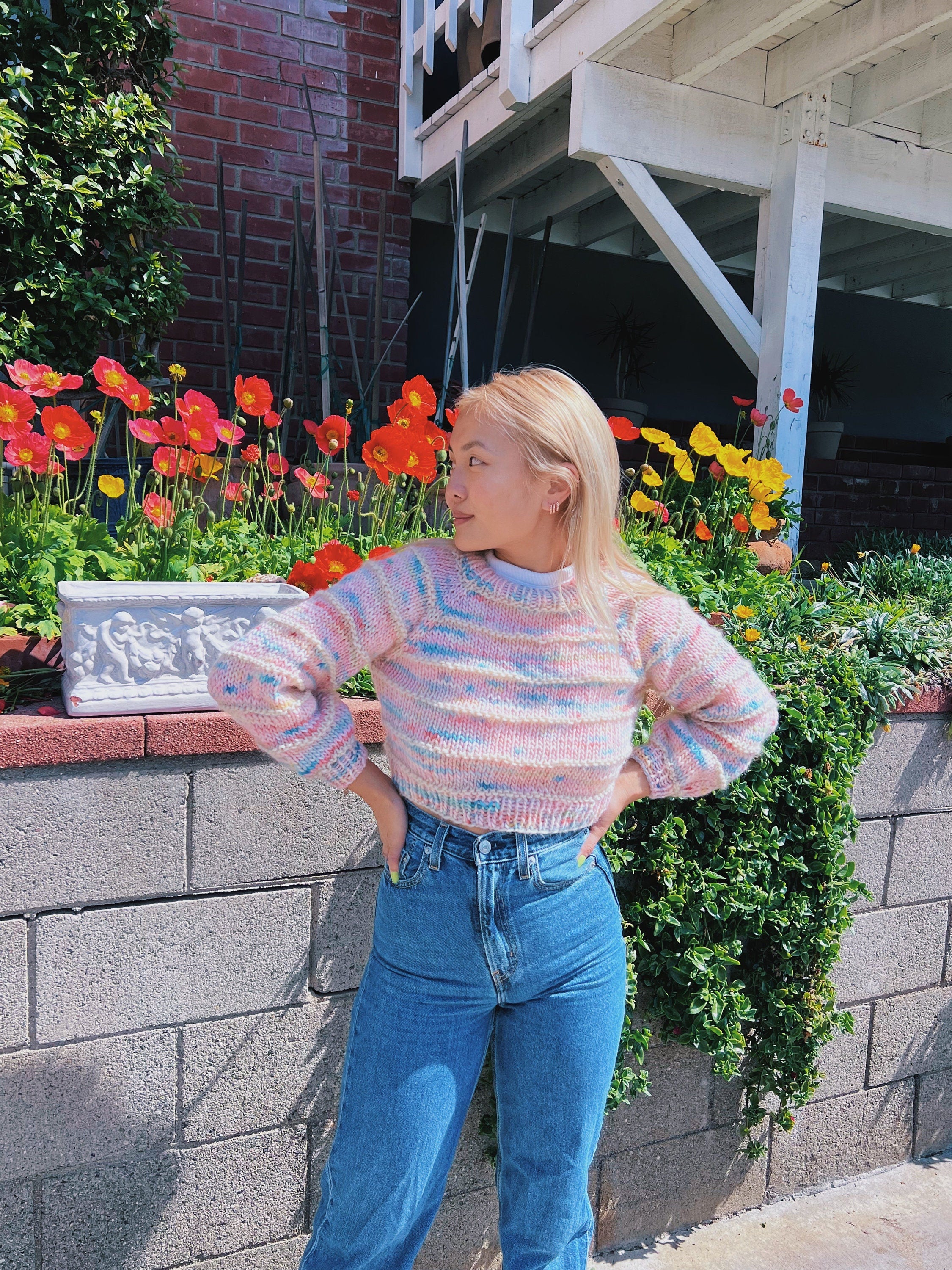 Funfetti Sweater Lite Pattern – karas.knit.eng