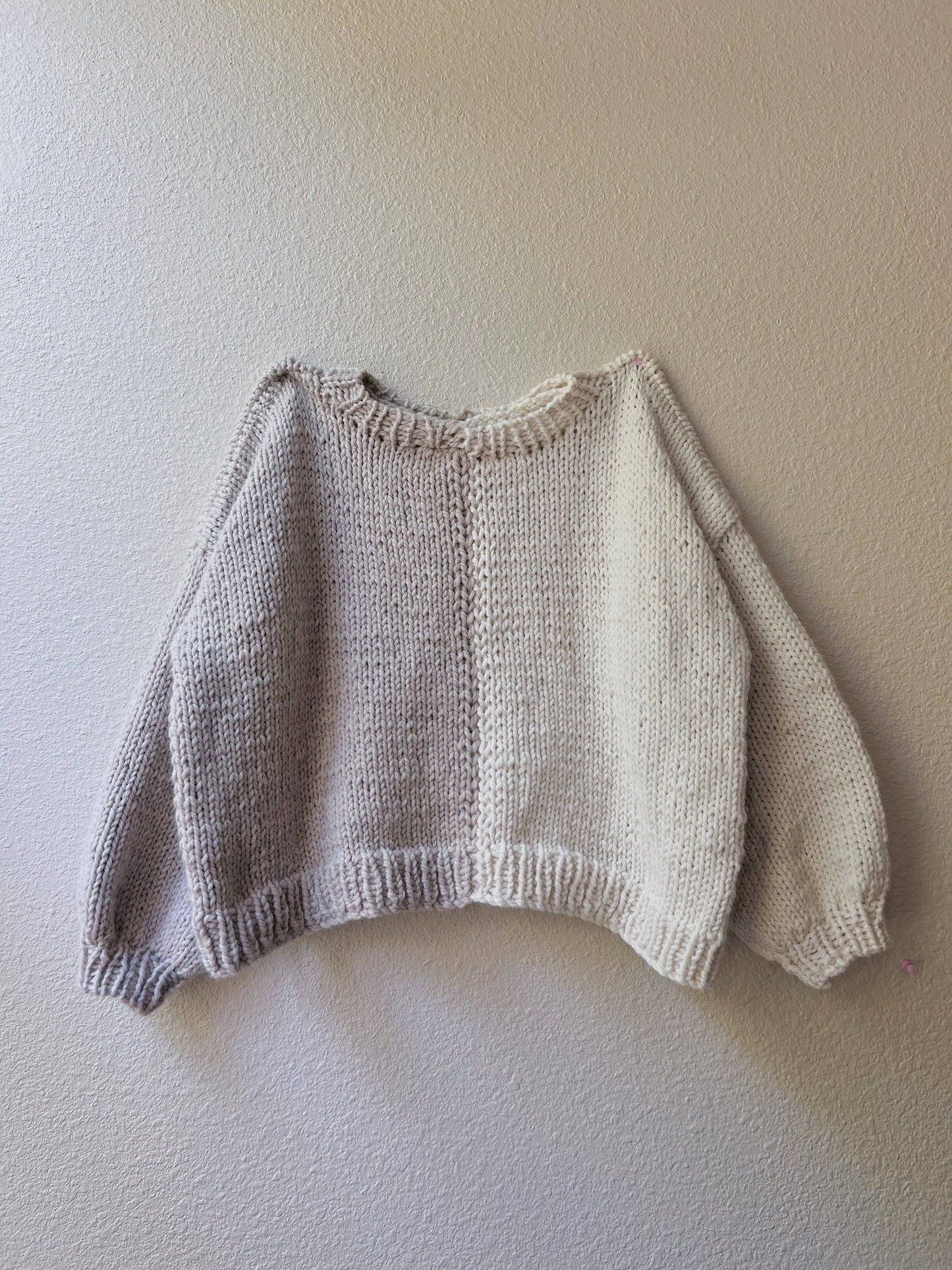 Half and Half Sweater Lite