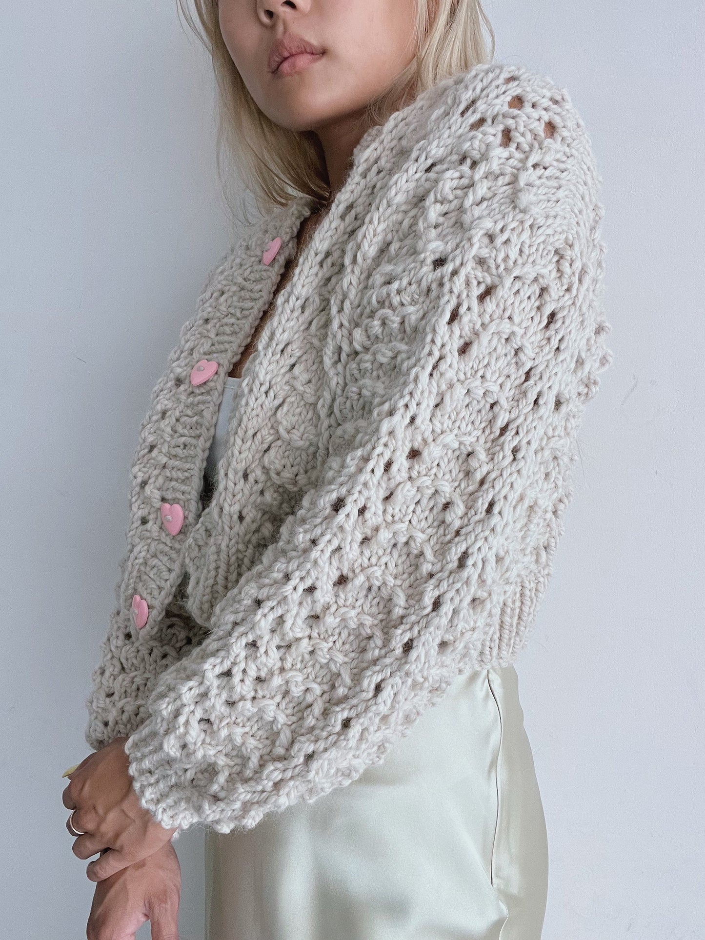 Fashionably Lace Cardigan Lite Pattern