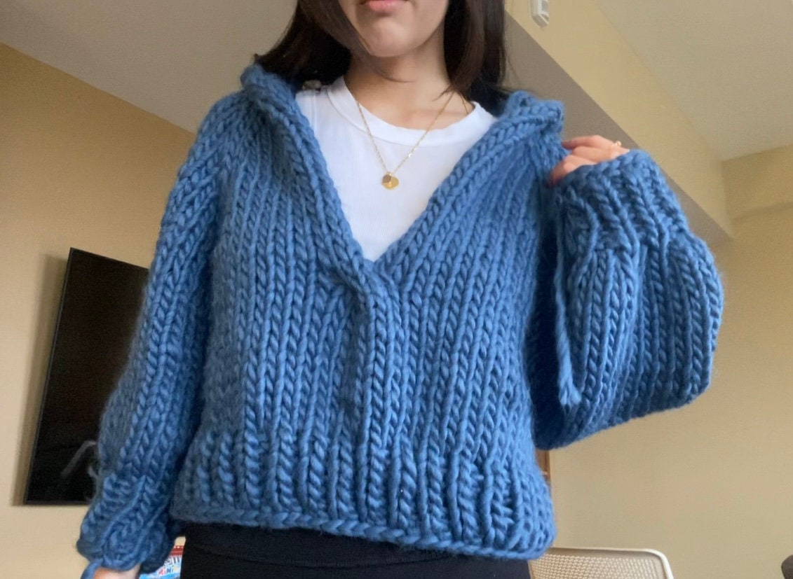 The Chunky Spins Sweater Pattern